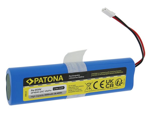 Patona, Staubsauger Zubehör, Patona Akku Ecovacs DF45/43 ZACO V5sPro, Produkte & Wohnen