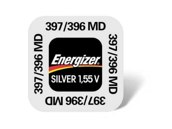 Energizer Knopfzelle 397 1.55 V 1 St. 32 mAh Silberoxid SR59
