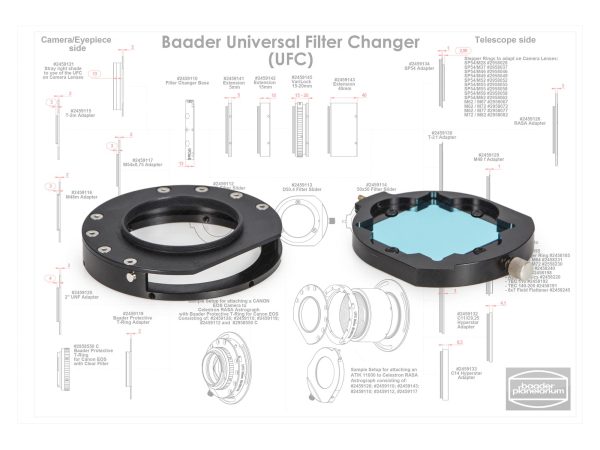 Baader, Astro Filter & Systeme, Baader UFC Base Filter Chamber, Produkte & Wohnen