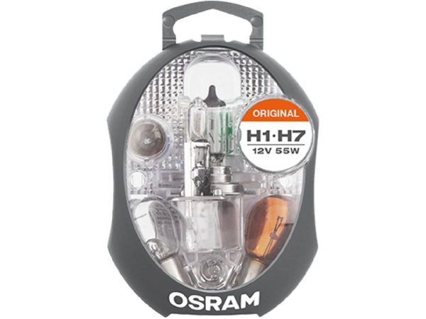 Osram Automotive CLK H1/H7 Halogen Leuchtmittel Original Line H1, H7, PY21W, P21W, P21/5W, R5W, W5W 55 W 12 V