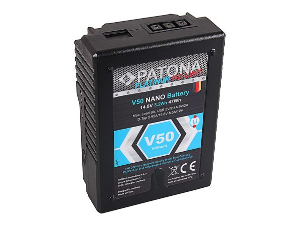 Patona, Video Akkus, Patona Platinum V50 V-Mount Mini Nano, Produkte & Wohnen