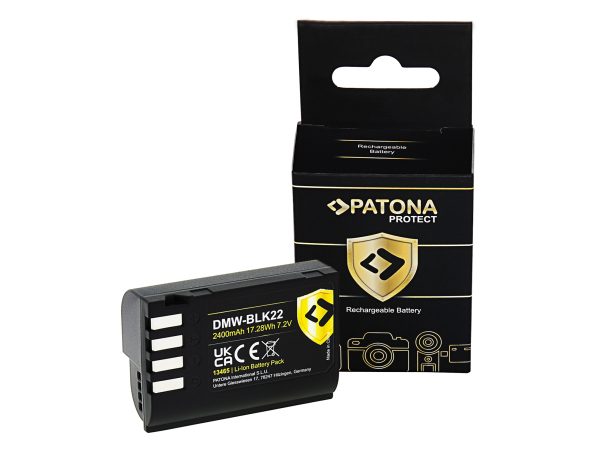 Patona, Akku Li-ION Foto, Patona Protect Akku Panasonic DMW-BLK22, Produkte & Wohnen