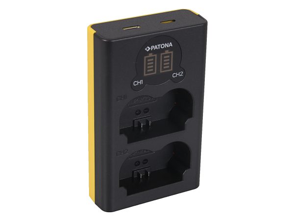 Patona, Ladegeräte Foto, Patona Dual LCD Charger USB Fuji NP-W235, Produkte & Wohnen