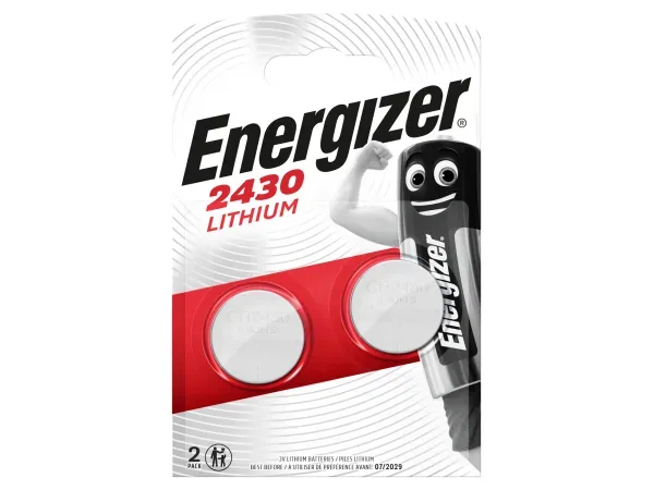 ENERGIZER Knopfzelle Lithium 3V CR2430 2 St&uuml;ck