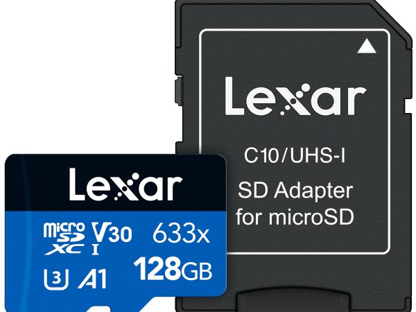 Lexar, microSD Speicherkarten, Lexar micro SDXC 100MB/s 128GB Blue m.A, Produkte & Wohnen