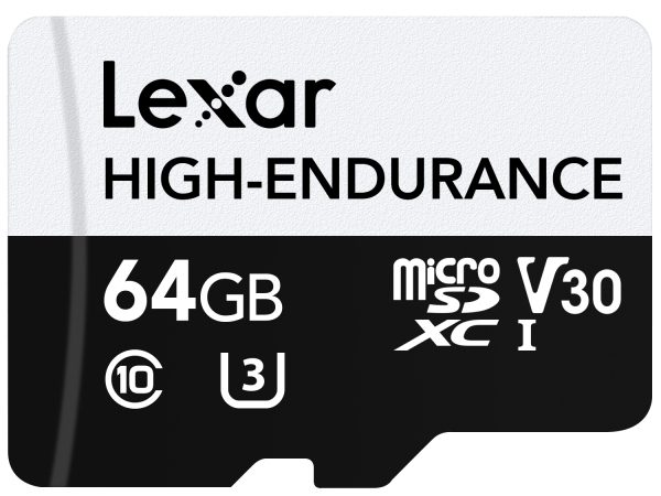 Lexar, microSD Speicherkarten, Lexar micro SDHC High Endurance 64GB, Produkte & Wohnen