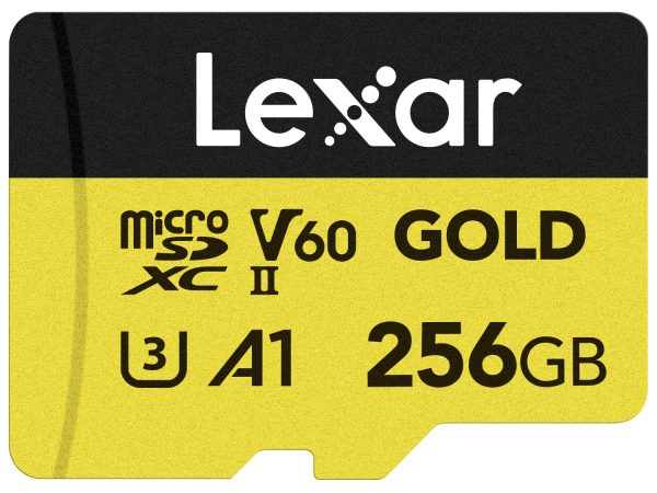 Lexar, microSD Speicherkarten, Lexar micro SDXC 280MB/s 256GB Gold, Produkte & Wohnen