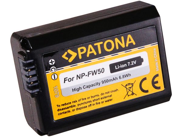 Patona - Akku für Sony NP-FW50, One Size