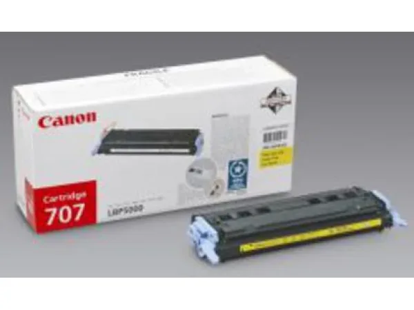 Canon 707 Original Tonerkartusche Gelb