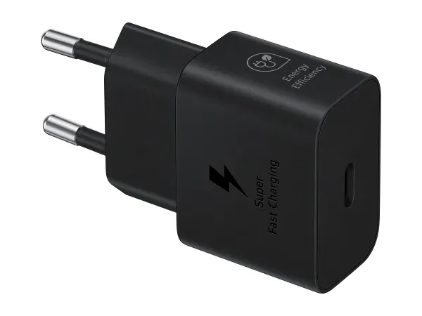 Samsung -  25W PD Adapter black (w/o cable)