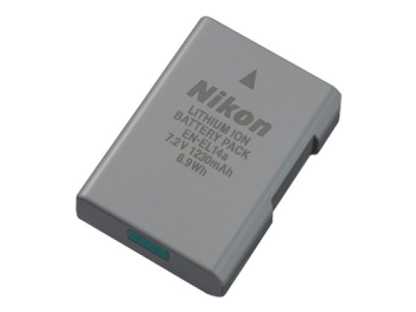 Nikon -  EN-EL14A Akku für D3500 und D5600, Schwarz, One Size