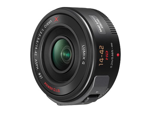 Panasonic - Zoomobjektiv Lumix G 14-42mm f/3.5-5.6 OIS, Schwarz, 14-42mm