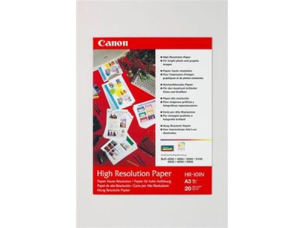 Canon High Resolution Paper HR-101 1033A006 Fotopapier DIN A3 106 g/m² 20 Blatt Matt
