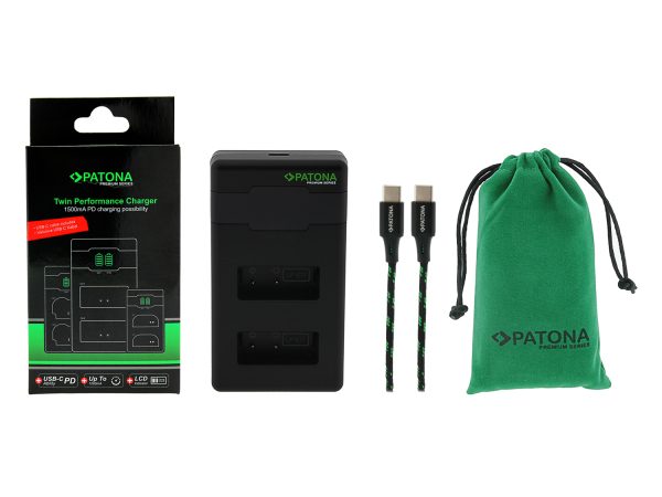 Patona, Ladegeräte Foto, Patona Premium Twin Charger Canon LP-E17, Produkte & Wohnen