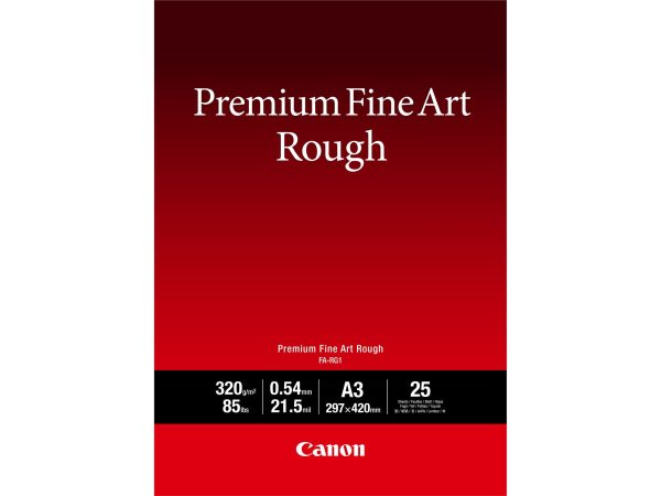 Canon, Papier (Blatt), Canon FA-RG1 Fine Art Paper  A3/25 Blatt, Produkte & Wohnen