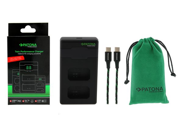 Patona, Ladegeräte Foto, Patona Premium Twin Charger Sony NP-FW50, Produkte & Wohnen
