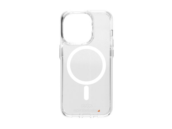 sbs mobile Cover Apple iPhone 15 Pro Transparent Stoßfest, MagSafe kompatibel TED3OMAGCOVIP1561P