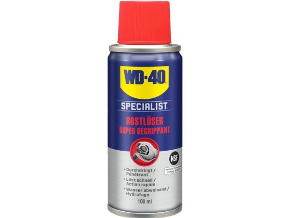 WD-40, Karosseriepflege,  Specialist Hochleistungsrostlöser Spraydose 100 ml, AUTO & BIKE, 49985 5032227005440
