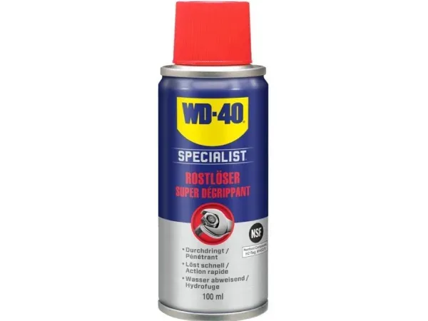 WD-40, Karosseriepflege,  Specialist Hochleistungsrostlöser Spraydose 100 ml, AUTO & BIKE, 49985 5032227005440