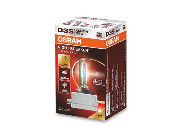 OSRAM, Ersatzleuchtmittel, XENARC Night Breaker 220 D3S 35W PK32d-5, AUTO & BIKE, 66340XN2