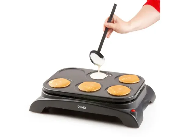 DOMO DO8709P Crépes Maker 6 Pfännchen