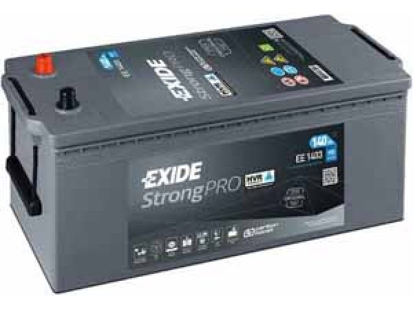 Exide, Fahrzeugbatterie,  StrongPRO 12V/140Ah/800A LxBxH 513x189x223mm/B0/S:3, AUTO & BIKE, EE1403