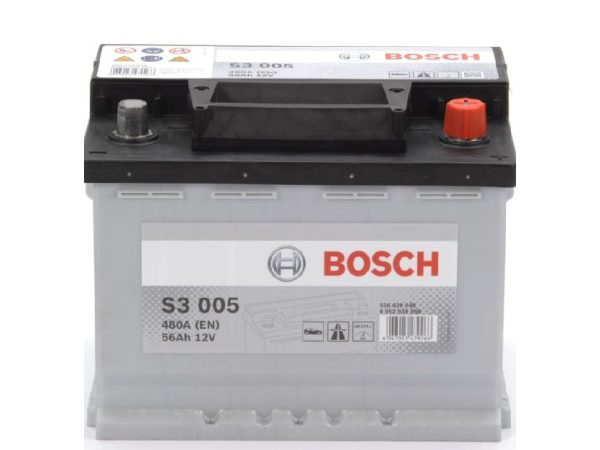 BOSCH, Fahrzeugbatterie, Starterbatterie Bosch 12V/56Ah/480A LxBxH 242x175x190mm/S:0, AUTO & BIKE, 0 092 S30 050 S3 005