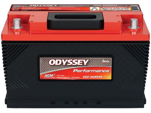 Odyssey, Fahrzeugbatterie,  AGM-Batterie 12V/80Ah/840A LxBxH 315x174x189mm/B13/S:0, AUTO & BIKE, ODP-AGM94R H7 L4 94R-850