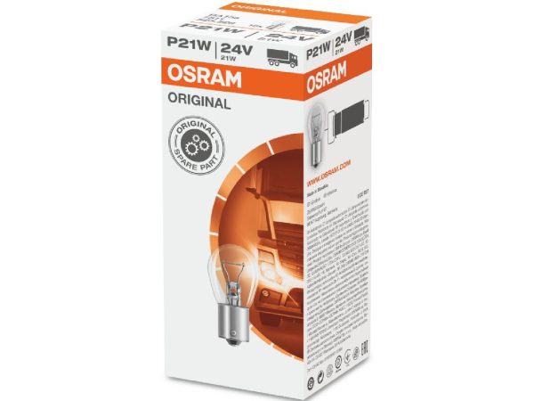 OSRAM, Ersatzleuchtmittel,  Glühlampe 24V 21W BA15s, AUTO & BIKE, 7511 3354