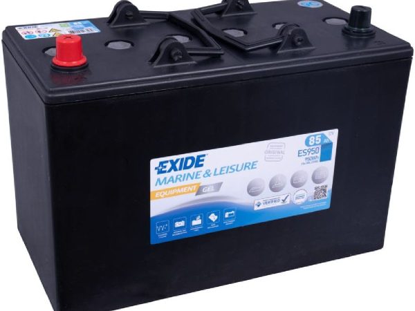 Exide, Fahrzeugbatterie,  Equipment Gel 12V/85Ah/460A LxBxH 330x171x236mm/B0/S:1, AUTO & BIKE, ES950 G85