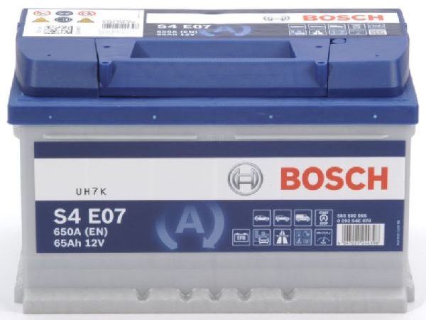 BOSCH, Fahrzeugbatterie, EFB-Batterie Bosch 12V/65Ah/650A LxBxH 278x175x175mm/S:0, AUTO & BIKE, 0 092 S4E 070 S4 E07