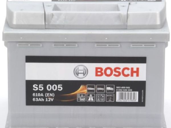 BOSCH, Fahrzeugbatterie, Starterbatterie Bosch 12V/63Ah/610A LxBxH 242x175x190mm/S:0, AUTO & BIKE, 0 092 S50 050 S5 005