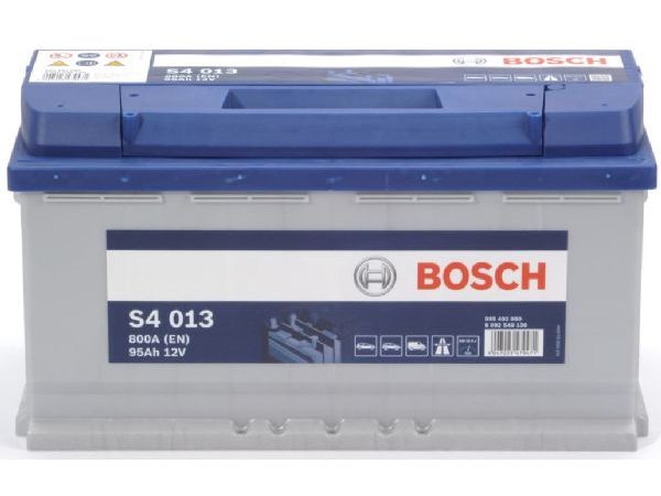 BOSCH, Fahrzeugbatterie, Starterbatterie Bosch 12V/95Ah/800A LxBxH 353x175x190mm/S:0, AUTO & BIKE, 0 092 S40 130 S4 013