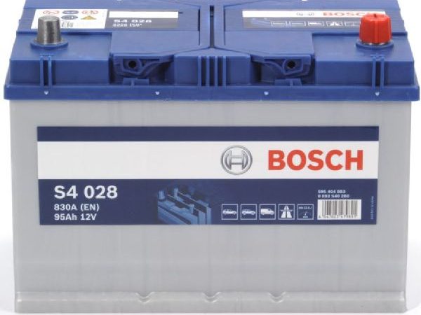 BOSCH, Fahrzeugbatterie, Starterbatterie Bosch 12V/95Ah/830A LxBxH 306x173x225mm/S:0, AUTO & BIKE, 0 092 S40 280 S4 028