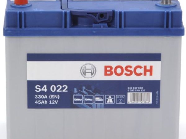 BOSCH, Fahrzeugbatterie, Starterbatterie Bosch 12V/45Ah/330A LxBxH 238x129x227mm/S:1, AUTO & BIKE, 0 092 S40 220 S4 022