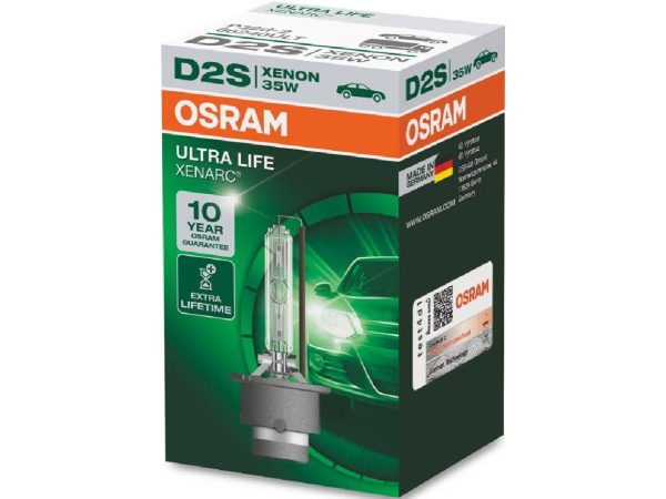 OSRAM, Ersatzleuchtmittel,  Xenarc Ultra Life D2S 35W P32d-2, AUTO & BIKE, 66240ULT