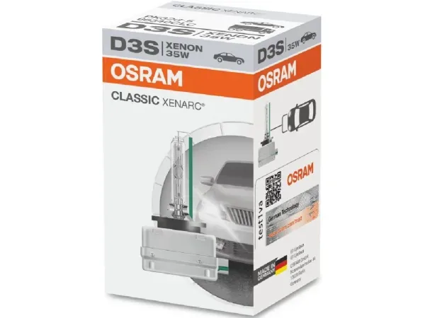 OSRAM, Ersatzleuchtmittel,  Glühlampe XENARC CLASSIC 35W PK32d-5 4150K, AUTO & BIKE, 66340CLC