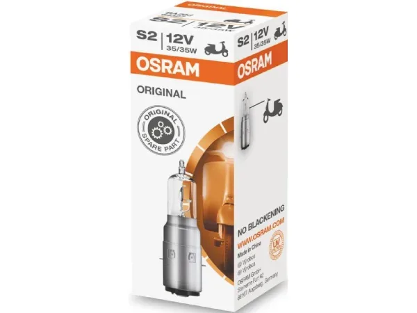 OSRAM, Ersatzleuchtmittel,  Glühlampe S2 12V 35/35W BA20d, AUTO & BIKE, 64327