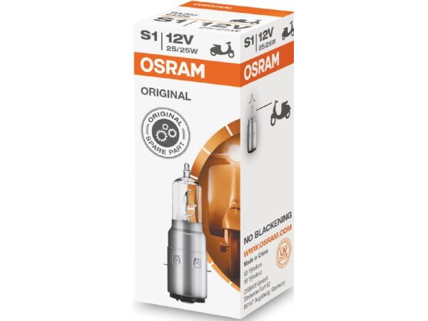 OSRAM, Ersatzleuchtmittel,  Glühlampe S1 12V 25/25W BA20d, AUTO & BIKE, 64326