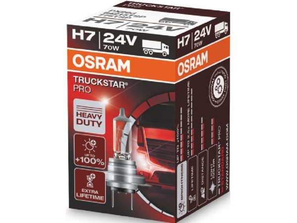 Osram Automotive 64215TSP Halogen Leuchtmittel Truckstar H7 70 W 24 V