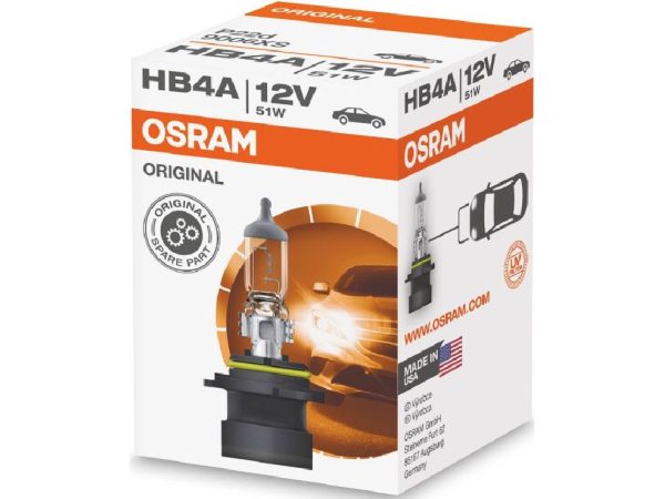 OSRAM, Ersatzleuchtmittel,  Glühlampe HB4 12V 51W P22d (ex 9006 XSL), AUTO & BIKE, 9006XS 3690