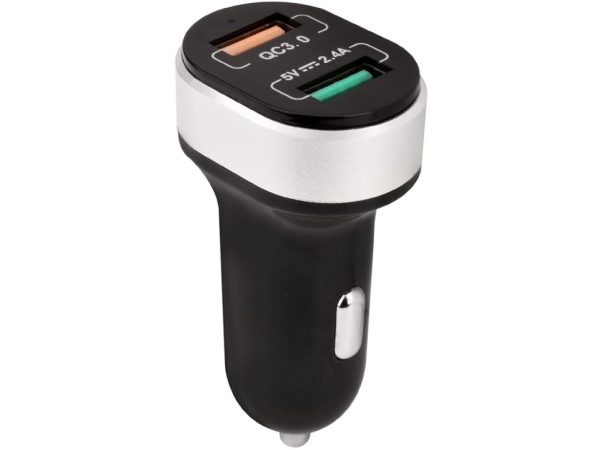 Phonocar, Autoradio Zubehör, Double USB Car Charger QUICK CHARGE QUALCOMM® 3.0, AUTO & BIKE, 05222