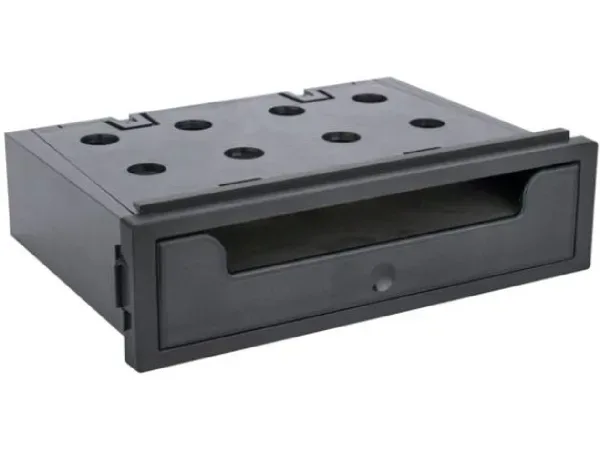 Phonocar, Autoradio Zubehör, Ablagefach universal mit Wireless Ladung ISO (182x53mm), AUTO & BIKE, 05734