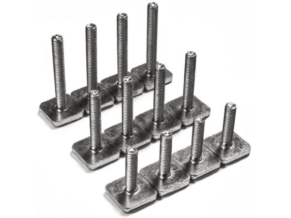 MENABO, Lastenträger & Zubehör, Adapterkit Schrauben T-System 20x20 4xM6x25/4xM6x35/4xM6x45, AUTO & BIKE, 000110100000 8003168038504