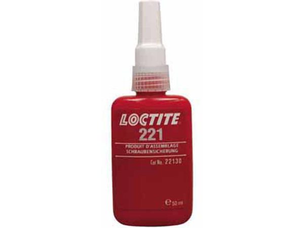 Henkel, Klebstoff, Loctite 221 Flasche à 50 ml (VPE 12), AUTO & BIKE, 135331 LOCTITE 221 50ML