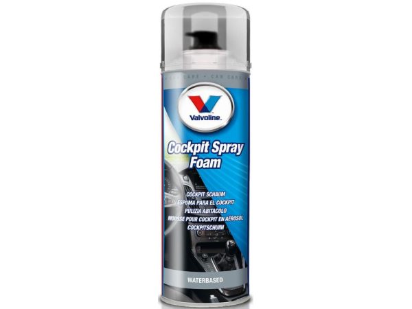 VALVOLINE, Karosseriepflege,  Cockpit Sprühschaum 500ML, AUTO & BIKE, 887083 Valvoline Cockpit Sprühschaum
