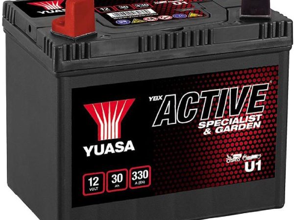 YUASA, Fahrzeugbatterie, Specialist 12V/30Ah/330A LxBxH: 194 // 126 // 183 // S:1, AUTO & BIKE, U1