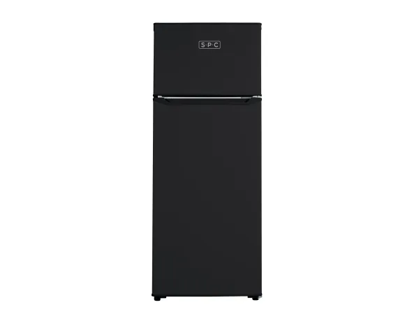 SPC GK3581-3 BL Kühl- und Gefrierkombi – Kühlschrank mit Gefrierfach freistehend – schwarz