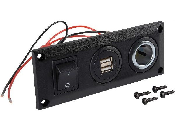 HB, Innenraumausstattung, Steckdose USB-Zigarettenanzünder 12/24V / 1-Polig, AUTO & BIKE, 51306873