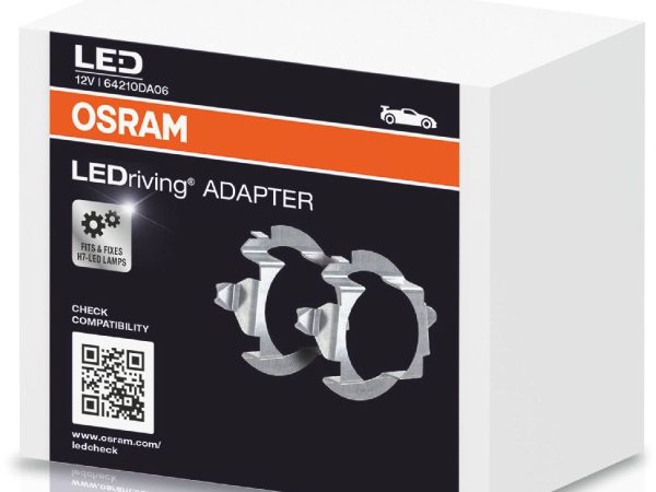 OSRAM, Ersatzleuchtmittel, Lampenfassung, Hauptscheinwerfer LEDriving® Adapter 06, AUTO & BIKE, 64210DA06 LEDriving® ADAPTER 06